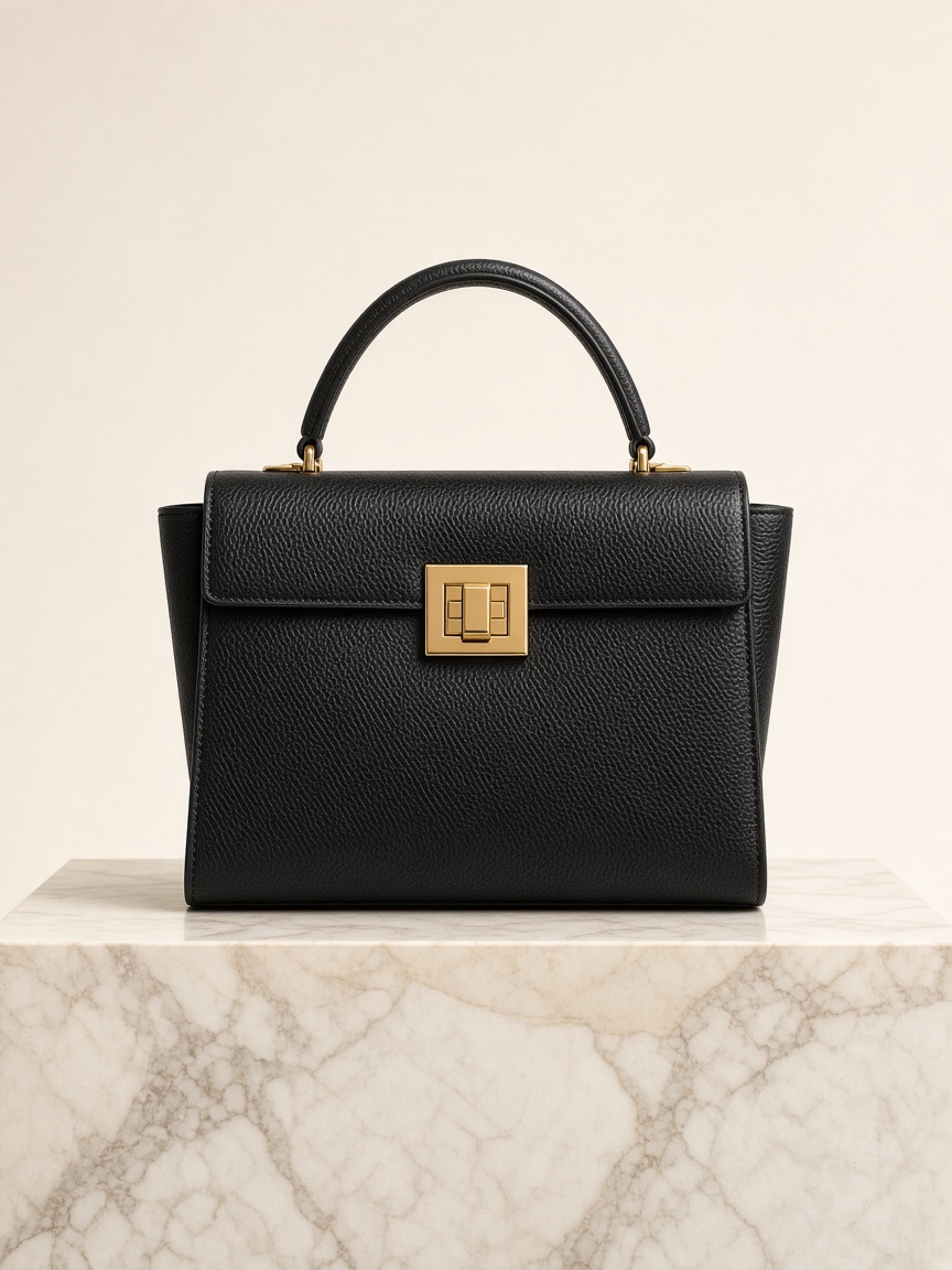 Noir top-handle