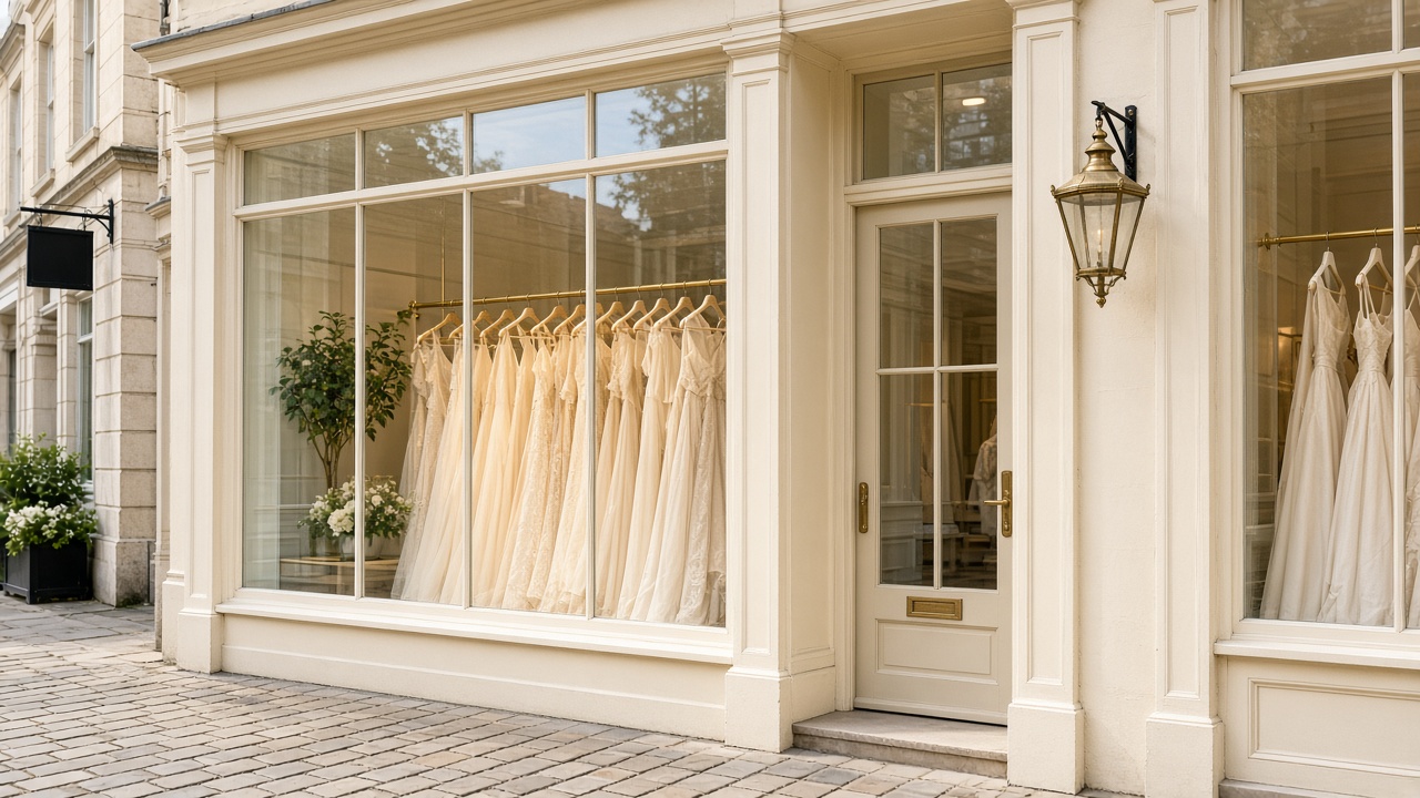 The boutique on Higher Church Street in daylight